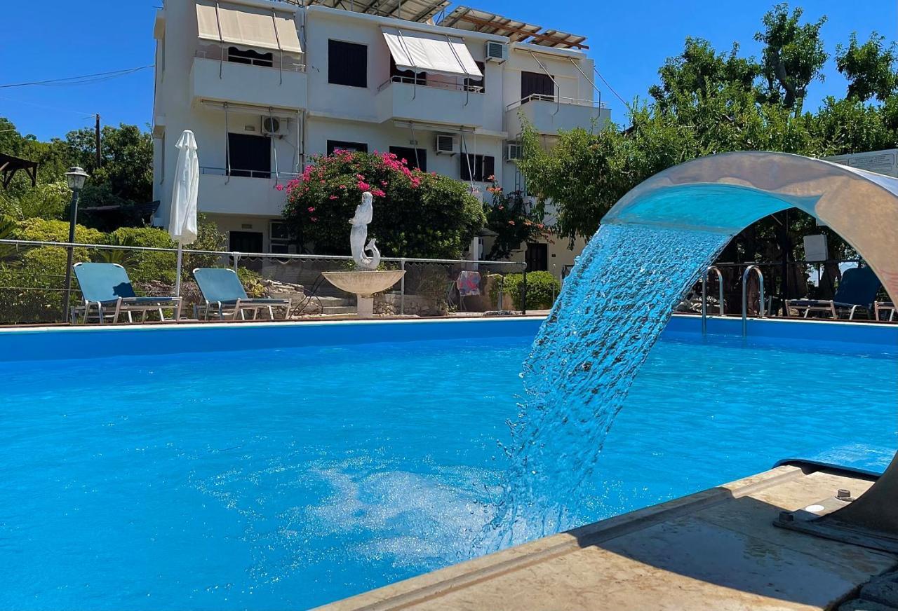 Vasilikos Apartments Paralia Agias Foteinis Exteriör bild