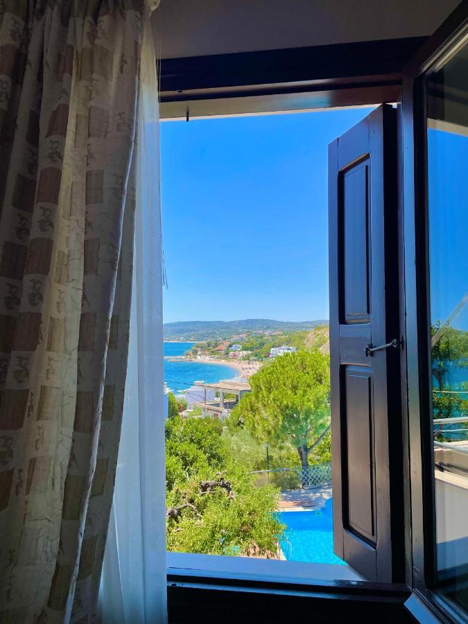 Vasilikos Apartments Paralia Agias Foteinis Exteriör bild