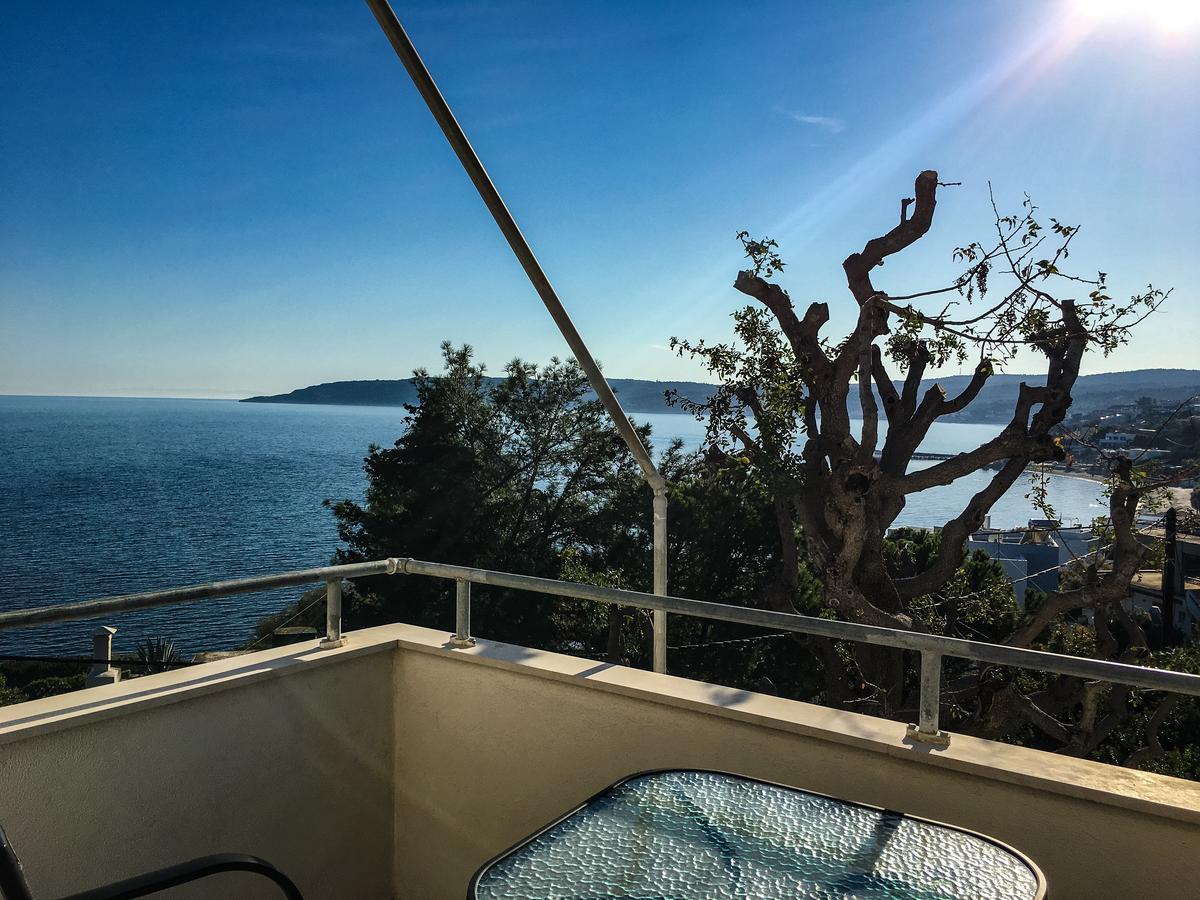 Vasilikos Apartments Paralia Agias Foteinis Exteriör bild
